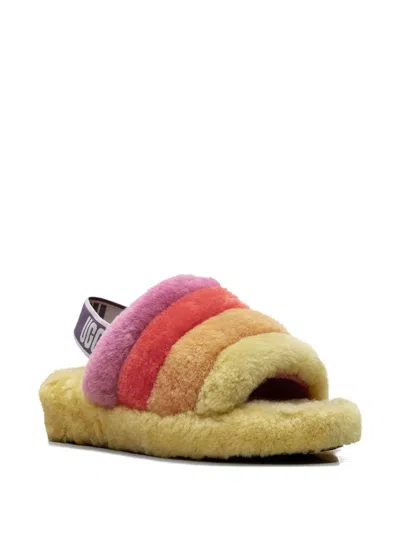 Ugg Rainbow Strap Shoes In Multi