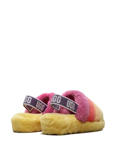 Ugg Rainbow Strap Shoes In Multi