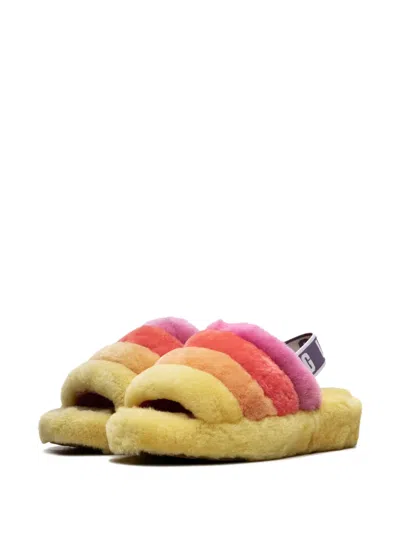 Ugg Rainbow Strap Shoes In Multi