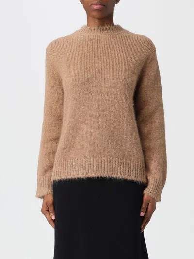 Jil Sander Sweater  Woman Color Beige In Brown