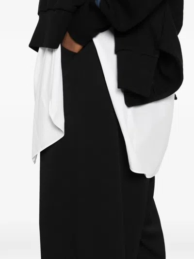 Yohji Yamamoto Zip-fastening Trousers In Black