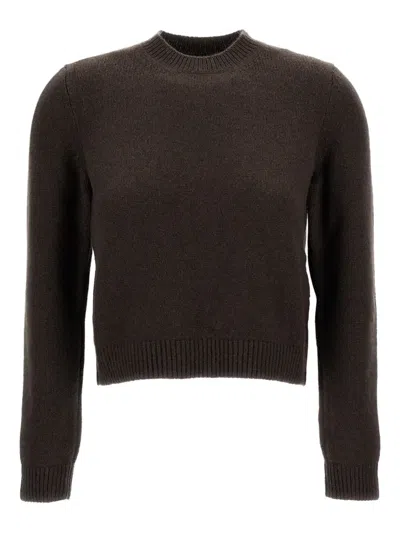 Khaite Cashmere Sweater In Brown
