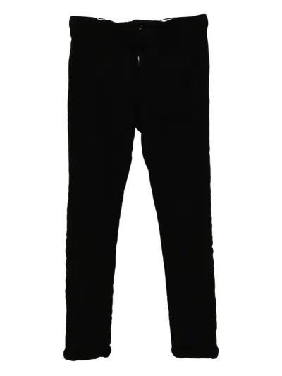 Comme Des Garçons Felted Trousers In Black