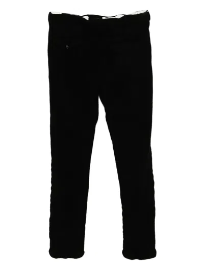 Comme Des Garçons Felted Trousers In Black