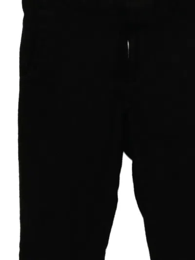 Comme Des Garçons Felted Trousers In Black