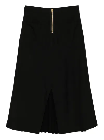 Junya Watanabe Panelled Skirt In Black