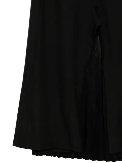 Junya Watanabe Panelled Skirt In Black