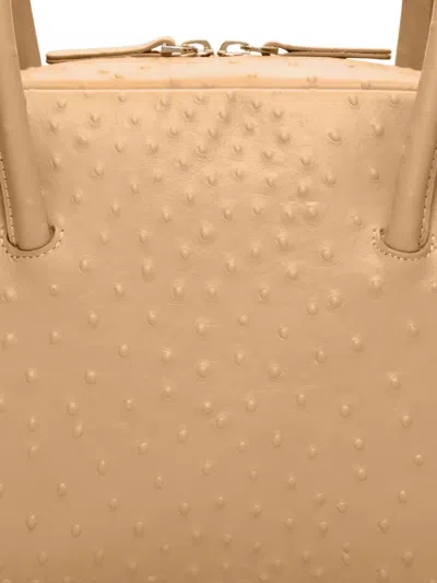 Loulou De Saison Atha Zip Shoulder Bag In Brown