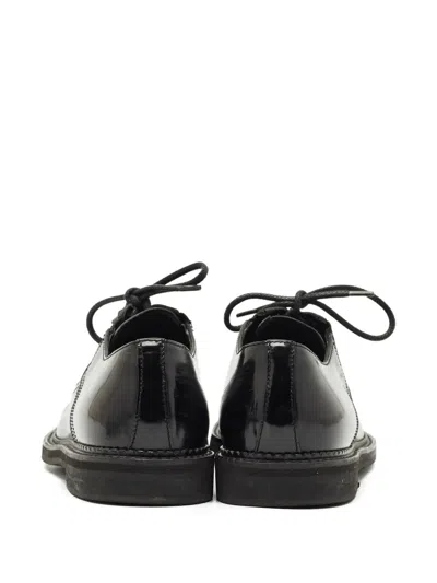 Pre-owned Dolce & Gabbana Lace-up Derby Shoes In Black