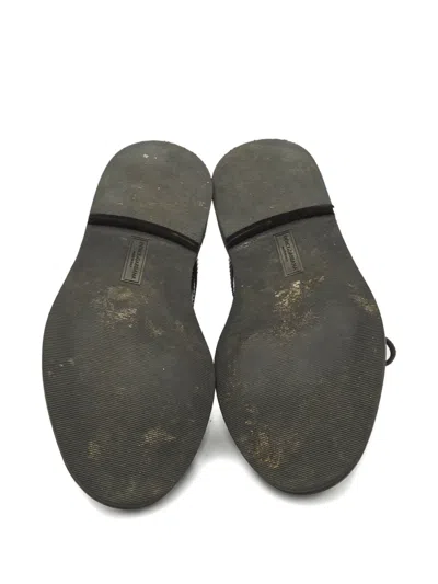 Pre-owned Dolce & Gabbana Lace-up Derby Shoes In Black