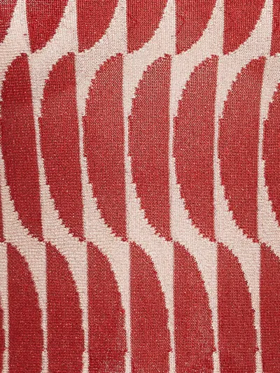 Pre-owned Marni Knitted Sheer Sweater In Red