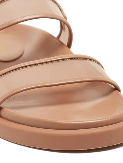 Pre-owned Gianvito Rossi Multi-strap Flat Sandals In Neutral