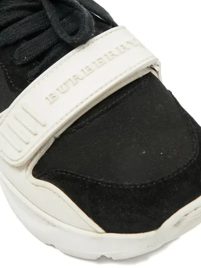 Pre-owned Burberry Ramsey Black Sneakers