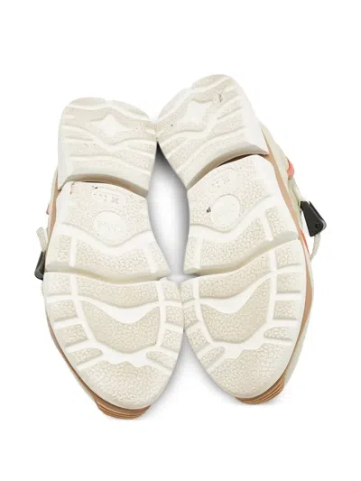 Pre-owned Chloé Sonnie Sneakers In Neutral