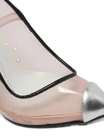 Pre-owned Giuseppe Zanotti Transparent Point-toe Pumps In White
