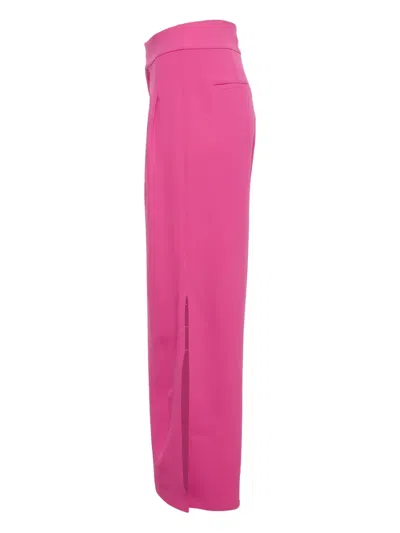 Pre-owned Alice And Olivia Concealed-fastening Trousers In Pink