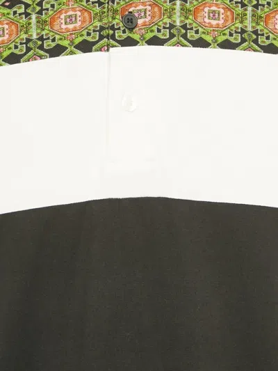 Pre-owned Givenchy Back Print Polo Shirt In Black