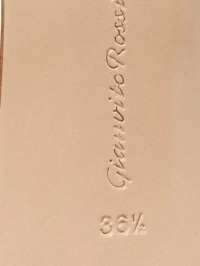 Pre-owned Gianvito Rossi 85mm Buckled-slingback Pumps In White