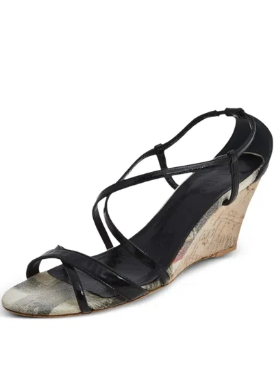 Pre-owned Burberry 513893 Black