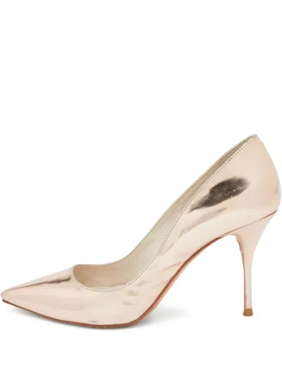 Pre-owned Sophia Webster 813743 Metallic In Pink