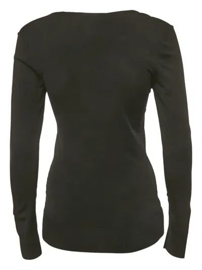 Pre-owned Dolce & Gabbana Long-sleeve T-shirt In Black
