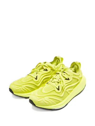 Pre-owned Stella Mccartney X Adidas Ultra Boost 23 Shock Slime Lace-up Sneakers In Yellow