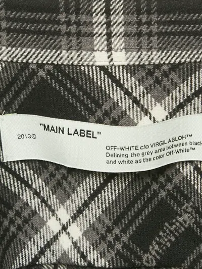 Pre-owned Off-white Button-up Shirt In Black