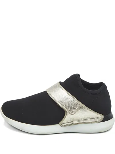 Pre-owned Ferragamo Low-tops Sneakers In Black