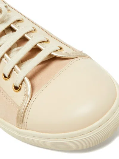 Pre-owned Tod's Leather Suede Lace-up Shoes In Neutral