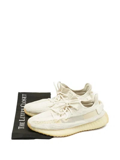 Pre-owned Adidas Originals Boost 350 V2 Sneakers In White