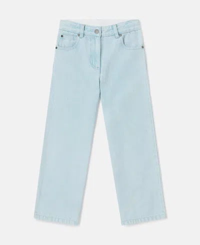Stella Mccartney Straight-leg Denim Jeans In Blue