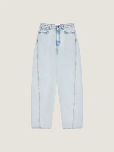 Givenchy Light Blue Cocoon Jeans In Blue