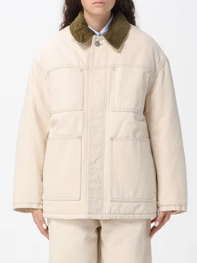 Ami Alexandre Mattiussi Jacket Ami Paris Woman Color Beige In Neutral