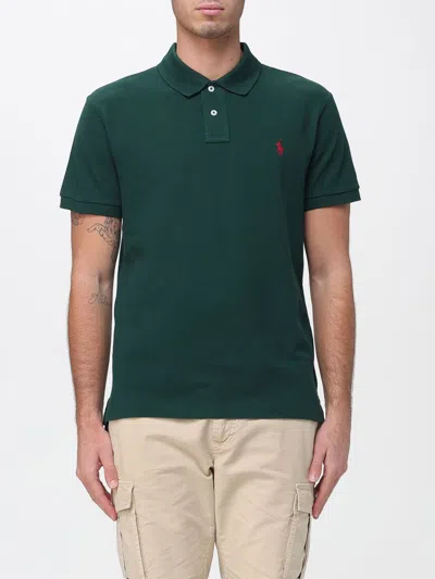 Polo Ralph Lauren Polo Shirt  Men Color Green In Green