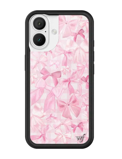 Wildflower Bow Beau Iphone Case In Pink