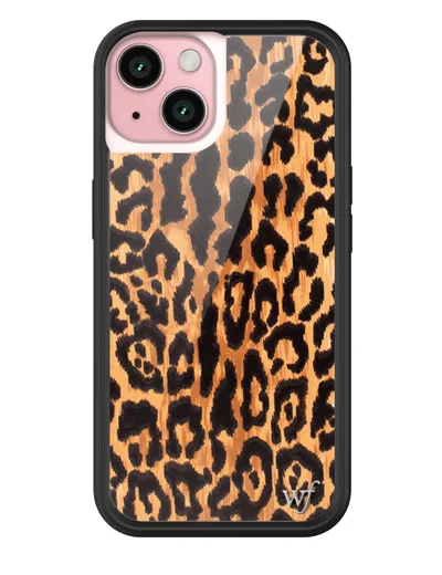 Wildflower Leopard Love Iphone Case In Brown