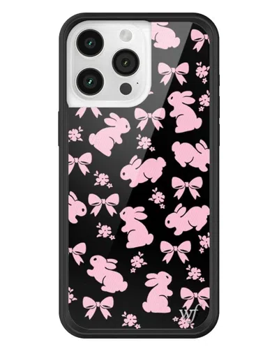 Wildflower Pink Bunnies Iphone Case