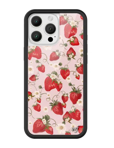 Wildflower Strawberry Fields Iphone Case In Pink