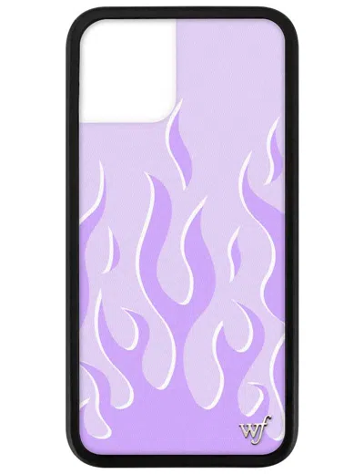 Wildflower Flames Lavender Iphone Case