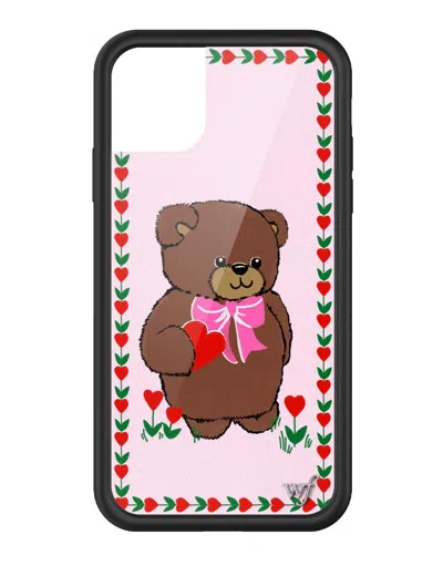 Wildflower Danielle Guizio Teddy Bear Iphone Case