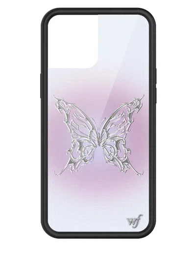 Wildflower Ai Butterfly Iphone Case In Pink