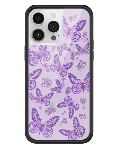 Wildflower Butterfly Lavender Iphone Case