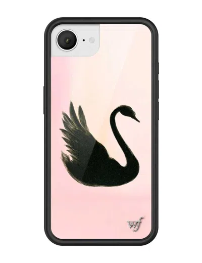 Wildflower Black Swan Iphone Case