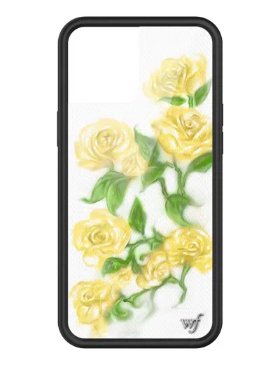 Wildflower Yellow Roses Iphone Case In White