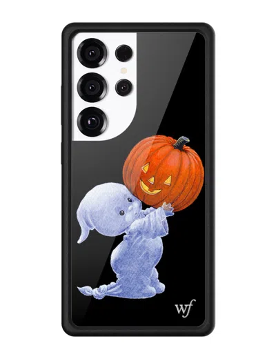 Wildflower Boo Samsung Galaxy Case In Black