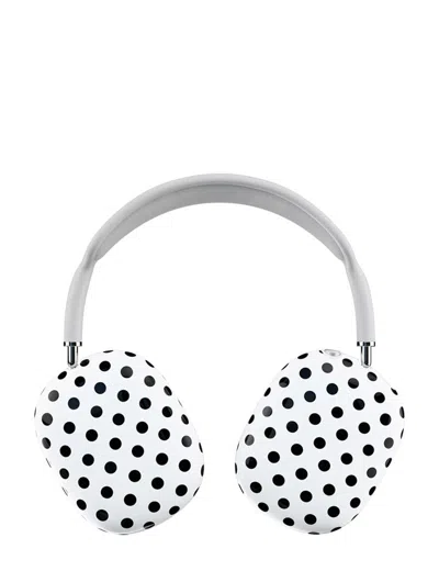 Wildflower Polka Dot White And Black Airpod Max Cover