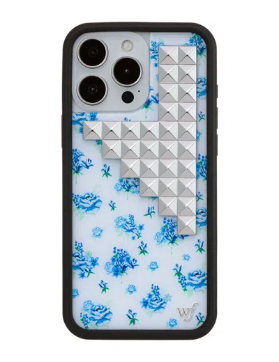 Wildflower Forget Me Not Floral Stud Iphone Case In Multi