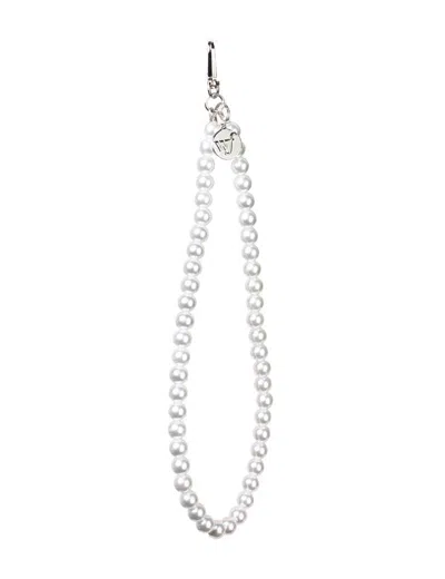 Wildflower Pearl Wristlet White