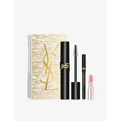 Saint Laurent H Clash Trio Gift Set In Transparent