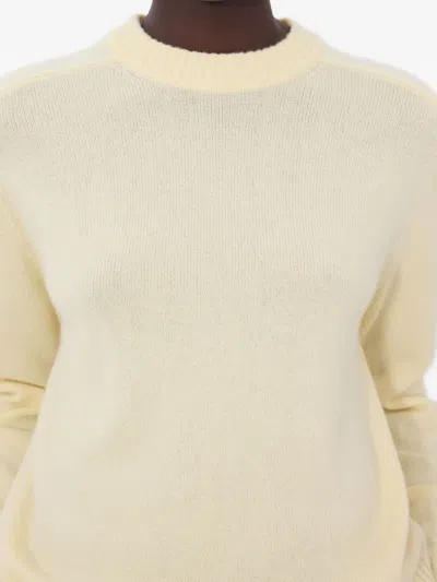 Loulou De Saison Baltra Lds Ribbed Sweater In Neutral